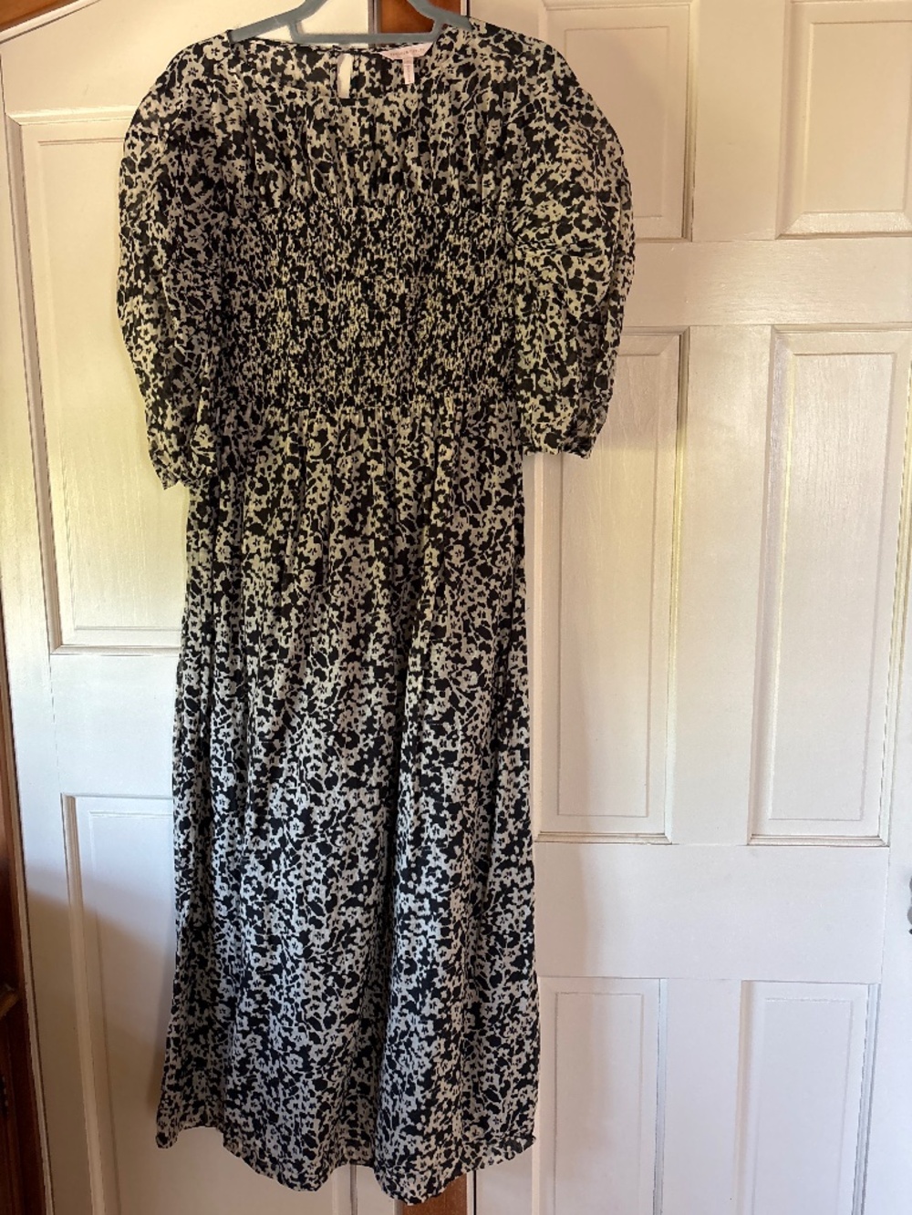 Rebecca Taylor silk cotton blend maxi dress